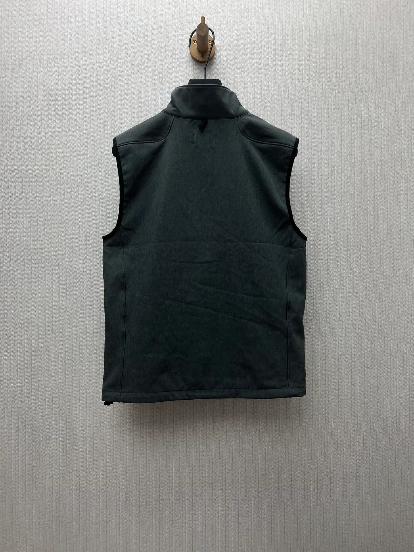 🅿️500 Polo 25ss new solid color logo embroidered zipper casual vest men's high version code number: XS.S.M.L.XL.XXL.
